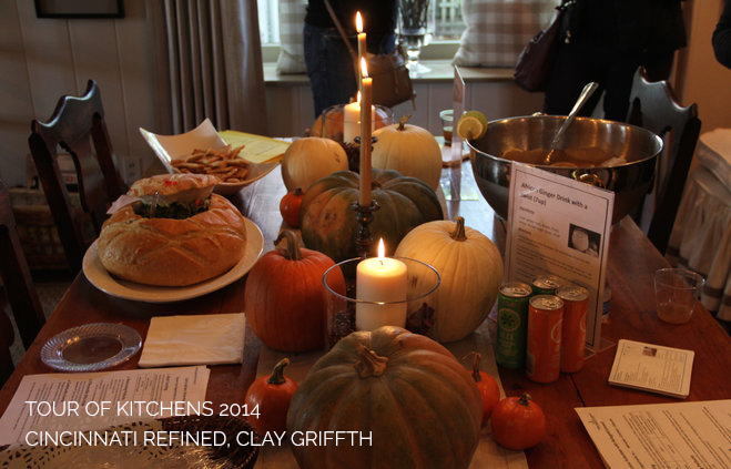 fall, fall food, pumpkins, entertaining, table setting, tour of kitchens, cincinnati tour of kitchens, junior league of cincinnati